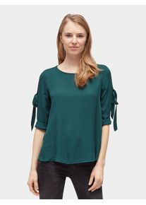 Tom Tailor Denim, Damen Bluse, Dunkelgrün