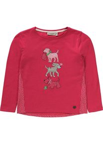 SALT & PEPPER SALT AND PEPPER, M&auml;dchen Langarmshirt, Grau / Pitaya