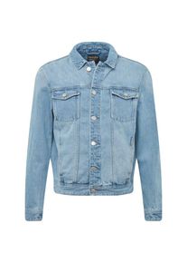 Review, Herren Jacke 'BASC DNM JKT BLU', Blue Denim