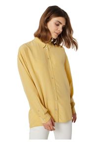 BOSS, Damen Bluse, Gelb