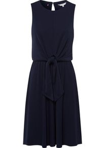 Tommy Hilfiger, Damen Kleid 'Barbara Knot', Nachtblau