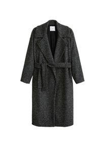 Mango, Damen Mantel 'Espi', Schwarzmeliert