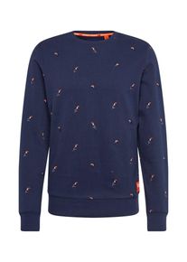 Superdry, Herren Sweatshirt 'AOE', Navy / Rot
