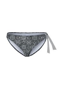 Esprit, Damen Bikinihose 'SAN DIEGO BEACH', Anthrazit / Weiß
