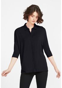 Peter Hahn, Damen Bluse, Schwarz