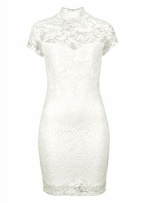 Melrose, Damen Spitzenkleid, Creme