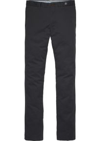 Tommy Hilfiger, Herren Chino 'BLEECKER ORG STR TWILL', Schwarz