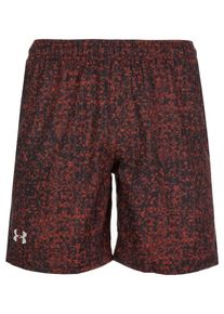 Under Armour, Herren Laufshort, Karminrot / Schwarz