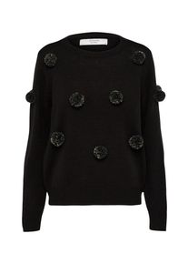 Jacqueline de Yong, Damen PULLOVER, Schwarz