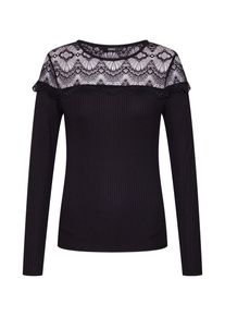 Only, Damen Shirt 'VIVIAN MILA', Schwarz