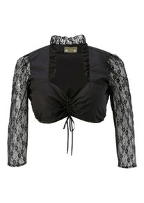 Love Nature, Damen Dirndlbluse, Schwarz