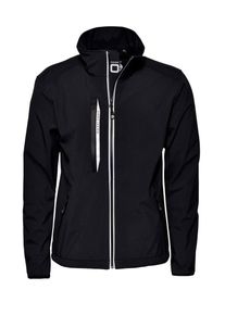 Code-Zero, Herren Softshell-Jacke 'HALYARD', Schwarz