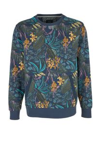 s.Oliver RED LABEL, Herren Sweatshirt, Sand / Nachtblau / Smaragd / Jade / Dunkelgrün / Lila
