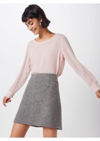 Banana Republic, Damen Bluse 'LS CREW HIGH LOW TEE SOLIDS', Rosa