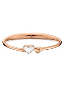 Tommy Hilfiger, Damen Armreif, Rosegold / Weiß