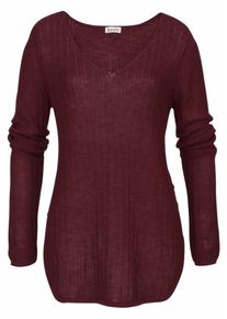 Boysen's BOYSEN'S, Damen Strickpullover, Weinrot