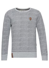 Naketano, Herren Pullover '31er', Graumeliert