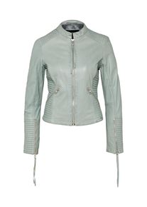 tigha, Damen Lederjacke 'Nastia', Mint