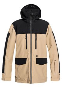 DC Shoes, Herren Snowboardjacke 'Company', Sand / Schwarz