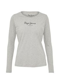 Pepe Jeans, Damen Langarmshirt 'NEW VIRGINIA L/S', Grau