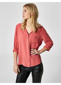Selected Femme, Damen Bluse, Koralle