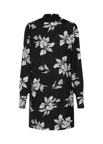 Guess, Damen Kleid 'TRINIDAD DRESS', Schwarz / Weiß