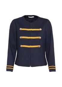 Esprit, Damen Dompteur Jacke, Marine / Gelb