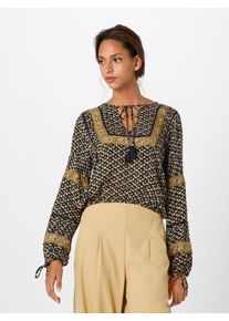 Amuse Society, Damen Bluse 'LAKEFRONT WOVEN', Dunkelgelb / Schwarz