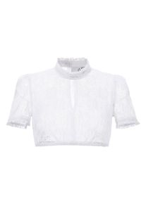 Marjo, Damen Dirndlbluse, Wei&szlig;