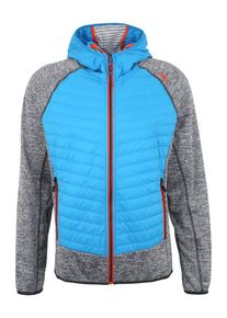 CMP, Herren Sport-Jacke 'FIX HOOD HYBRID', Himmelblau / Anthrazit