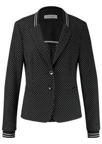 Gerry Weber, Damen Blazer, Schwarz / Wei&szlig;