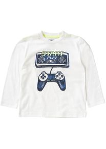 Eat ants by Sanetta, Baby Jeans f&uuml;r Jungen, Wei&szlig;
