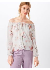 Haily's Hailys, Damen Bluse 'Cara', Apricot / Offwhite
