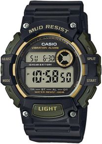 Casio, Herren Chronograph 'TRT-110H-1A2VEF', Gold / Khaki / Schwarz