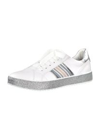 Marco Tozzi, Damen Sneakers, Silber / Weiß