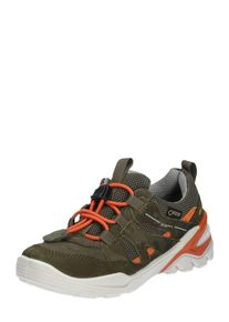 Ecco, M&auml;dchen Halbschuhe 'Biom Vojage', Braun / Khaki / Oliv / Neonorange