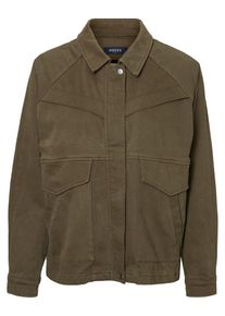 Pieces, Damen Jacke, Khaki
