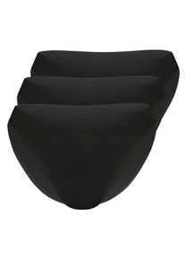 Sassa Mode Sassa, Damen Slip 'Just Easy', Schwarz