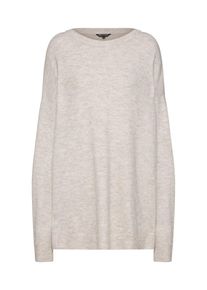 Review, Damen Oversized Pullover, Graumeliert
