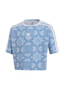 adidas originals, M&auml;dchen Shirt, Hellblau / Wei&szlig;