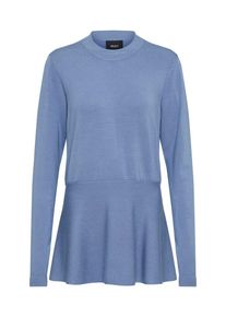 Object, Damen Pullover, Rauchblau