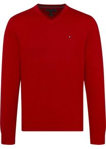 Tommy Hilfiger, Herren Pullover, Weinrot