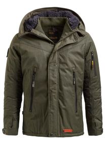 Khujo, Herren Parka 'NOVEON', Oliv