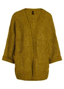Y.A.S, Damen Cardigan 'YASSUNDAY LS KNIT', Oliv
