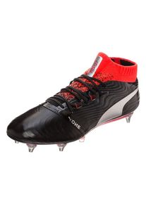 Puma, Herren Fußballschuh 'ONE 18.1 Mixed SG', Hellrot / Schwarz