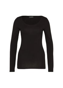 Vila, Damen Shirt 'VIOFFICIEL', Schwarz