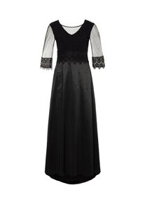 Ulla Popken, Damen Abendkleid, Schwarz