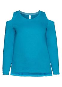 SheeGOTit, Damen Sweatshirt, Himmelblau