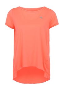 Diadora, Damen Sportshirt mit Lochmuster, Koralle