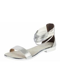 Heine, Damen Sandalette, Silber